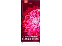 Haier 190 L Direct Cool 3 Star Refrigerator Red Dahelia
