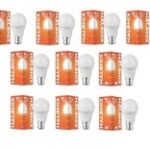 Halonix 10W B22 LED Cool Day Light Bulb Pack of 10