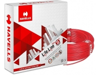 Havells Lifeline Cable 1 sq mm Wire Red Deal