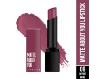 Hilary Rhoda Matte About You Lipstick Divine Wine