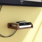 Home Sparkle Engineered Wood Set Top Box Stand Wall Mount