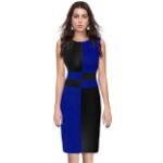 ILLI LONDON Womens Bodycon Knee Length Dress