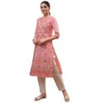 KETCH Womens Polyester Regular Kurta
