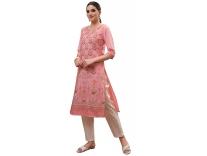 KETCH Womens Polyester Regular Kurta