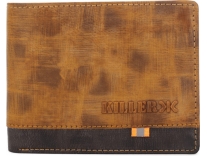 KILLER Men Casual Tan Artificial Leather Wallet