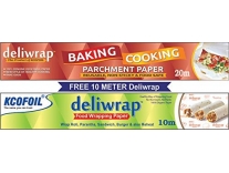 Kcofoil Deliwrap Baking Cooking Parchment Paper