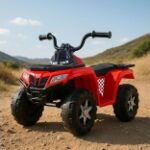 Kidsmate ATV Raider Electric Car for Kids 6V Battery LED Lights