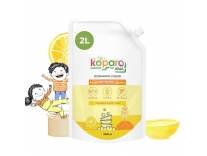 Koparo Organic Dishwash Liquid Orange Sweet Lime 2 Litres