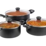 Kreme Casserole Cookware Set Non Stick Cookware
