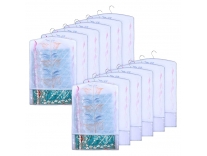 Kuber Industries Non Woven Saree Covers Brush Painting Pattern