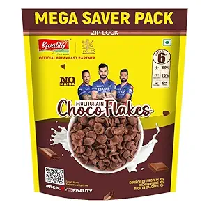 Kwality Choco Flakes Crispy Cereal Zero Maida