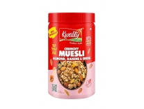 Kwality Muesli Crunchy Almond Raisins Healthy Breakfast Cereal