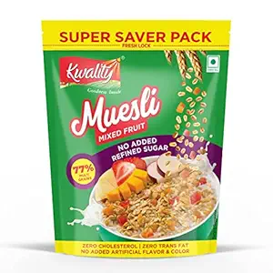 Kwality RCB Muesli Mixed Fruit Super Saver Pack