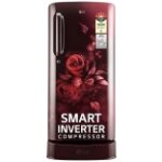 LG 185 L 5 Star Inverter Direct Cool Single Door Refrigerator