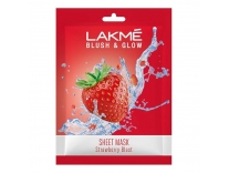 Lakme Blush Glow Strawberry Sheet Mask Best Deal