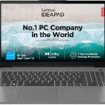 Lenovo IdeaPad Slim 3 Intel Core i3 12th Gen Laptop Arctic Grey