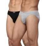 Levis Mens Cotton Briefs Low Rise Inner Elastic Waistband