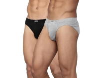 Levis Mens Cotton Briefs Low Rise Inner Elastic Waistband
