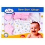 Littles Newborn Giftset Pink White