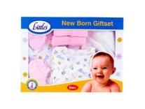 Littles Newborn Giftset Pink White