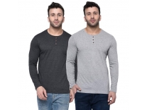 London Hills Mens Cotton Blend Full Sleeve T Shirt