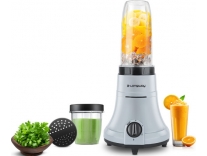 Longway Sage 500W Juicer Mixer Grinder 2 Jars Black Grey