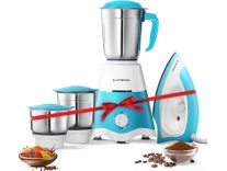 Longway Super Dlx 700W Juicer Mixer Grinder 3 Jars