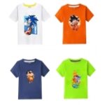 Lush Plush Boys High GSM Cotton Half Sleeve Printed Cotton T Shirt