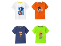Lush Plush Boys High GSM Cotton Half Sleeve Printed Cotton T Shirt