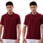 Lux Nitro Mens Solid Regular Fit T Shirt