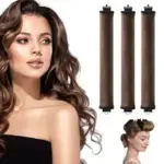 MAYCREATE Heatless Hair Curler Satin Rollers for All Hair Types
