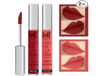 MI FASHION Pure Matte Liquid Lipstick Red Peach Classic Elegance