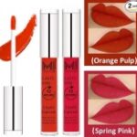 MI FASHION Pure Matte Liquid Lipstick Set Orange Pink