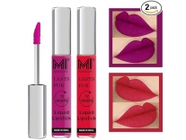 MI Fashion Matte Long Lasting Liquid Lipstick Wine Pink Pack 2