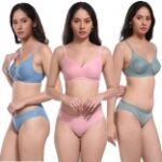 MK STYLISH Women Cotton Bra Panty Set