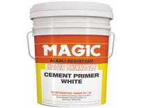 Magic Paints Water Thinnable Wall Primer White for Interior Exterior Surfaces