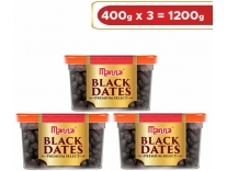 Manna Black Dates Premium Organic Handpicked Dates