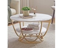 Marble Coffee Table Modern White Design