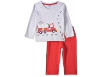 Max Cotton Baby Boys Printed Pajama Set