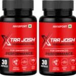 Maxfort Natural Xtra Josh Muscle Building Capsules
