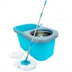 Mazic Prime Spin Mop with Extra Refill Set Blue