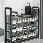 Metal Shoe Rack for Home Adjustable Stackable