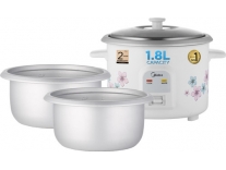 Midea MR GM18HA 2 Rice Cooker with Steaming Feature