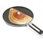 Milton Pro cook Black Pearl Aluminium Non Stick Flat Dosa Tawa