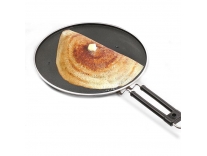 Milton Pro cook Black Pearl Aluminium Non Stick Flat Dosa Tawa