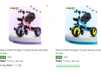 Miss Chief Tricycles Up to 80 Off Flipkart