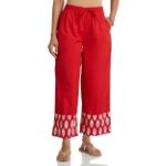 Myx Womens Relaxed Fit Mid Rise Palazzo