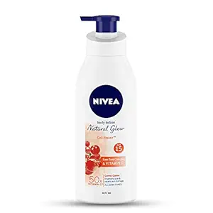 NIVEA Body Lotion Natural Glow SPF 15