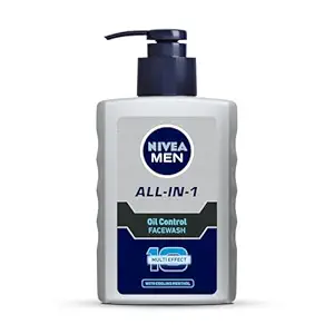 NIVEA MEN All in 1 Oil Control Face Wash Prevents Acne