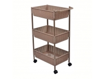 Nayasa Rope Trolley Kitchen Organizer Vegetable Basket